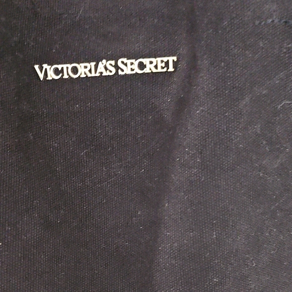 Victoria's Secret Black and Glitter Tote - Picture 2 of 10